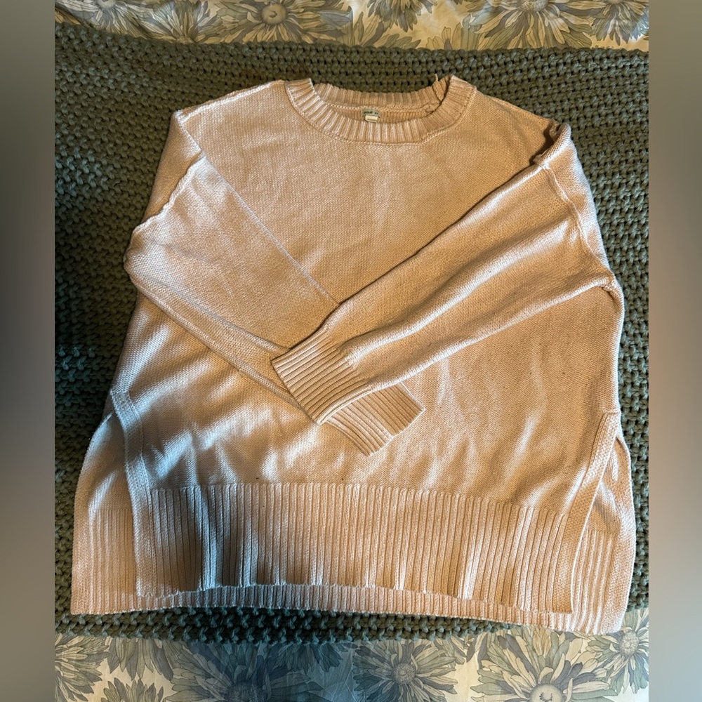 Oversized Pink Aerie Sweater M